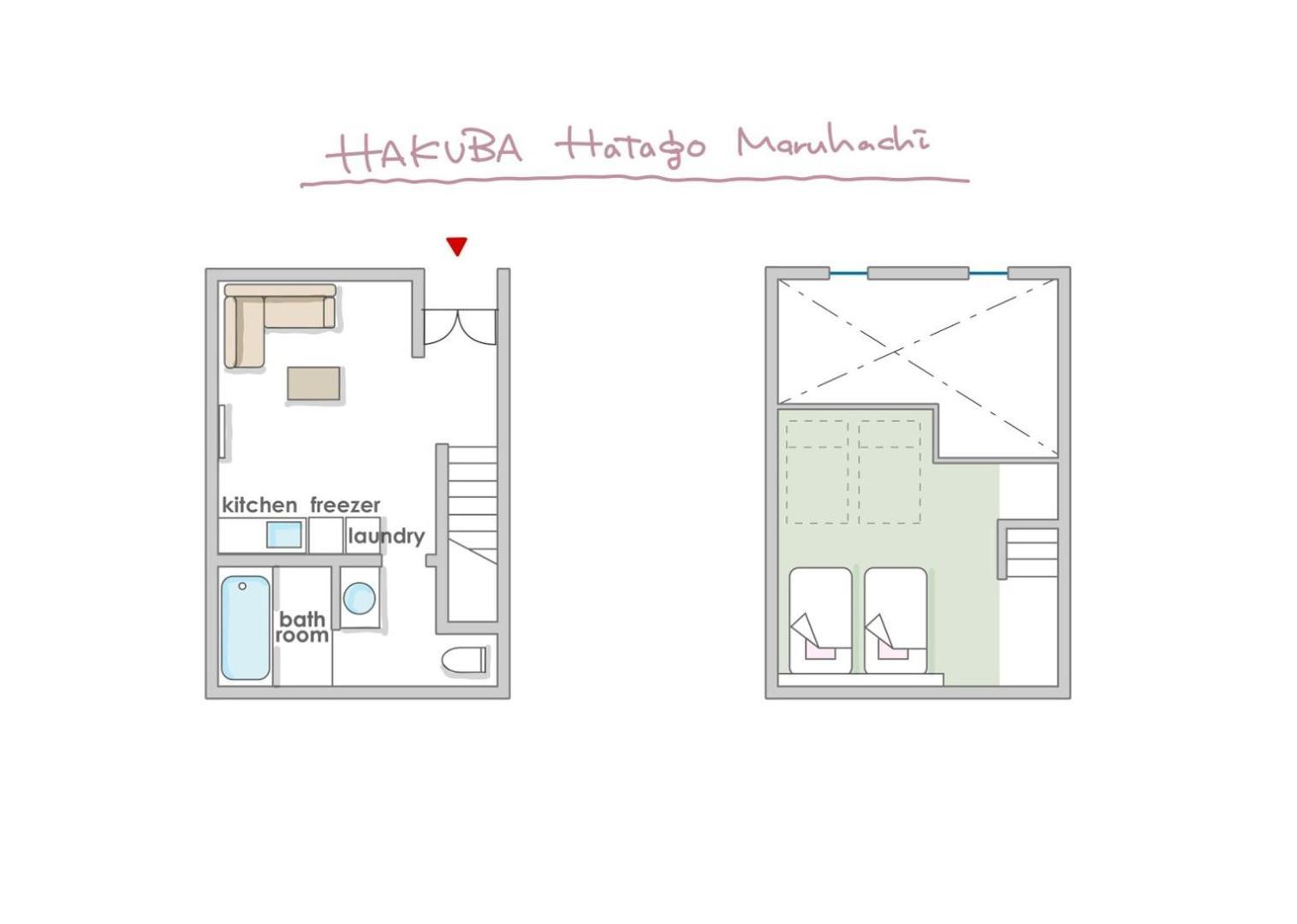 Hakuba Hatago Maruhachi Ruang foto